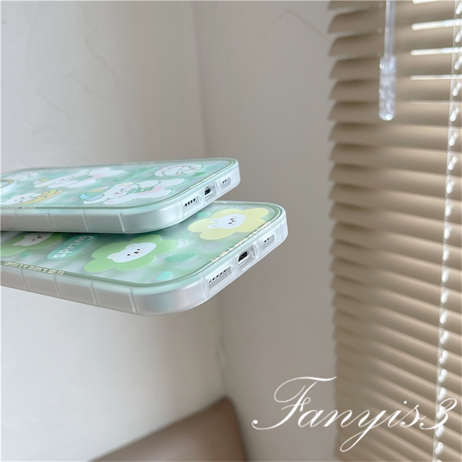 Ốp Điện Thoại Mềm Trong Suốt Họa Tiết Gấu Trắng Cho iPhone 14 13 12 11 Pro Max X XR Xs Max 8 7 6 6s Plus SE 2020