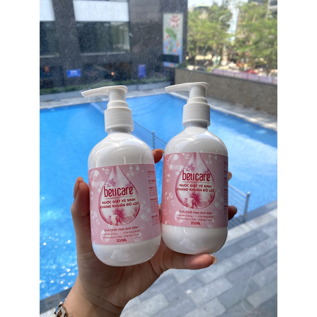 Nước Giặt Đồ Lót Chuyên Dụng BeUcare Hand Wash For Feminine Panties 200ml