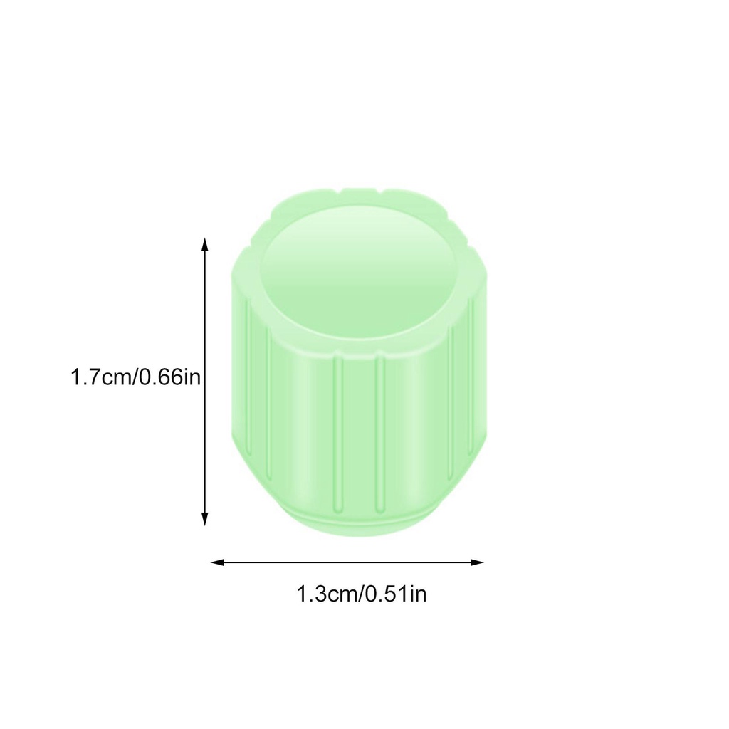 Vỏ Bọc Van Bánh Xe Phát Sáng Ban Đêm Màu Xanh Lá