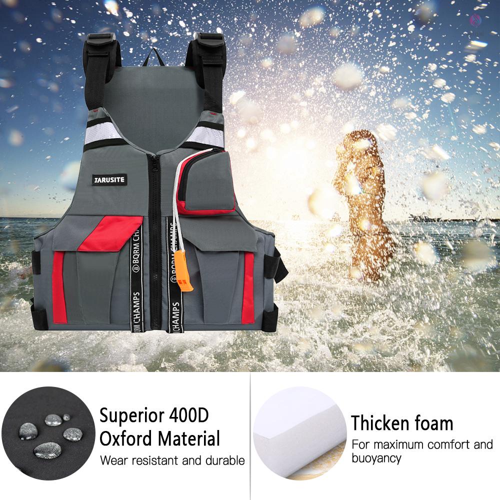 Áo phao cứu sinh an toàn cho người lớn tham gia các môn thể thao dưới nước/ đi ca nô/ câu cá