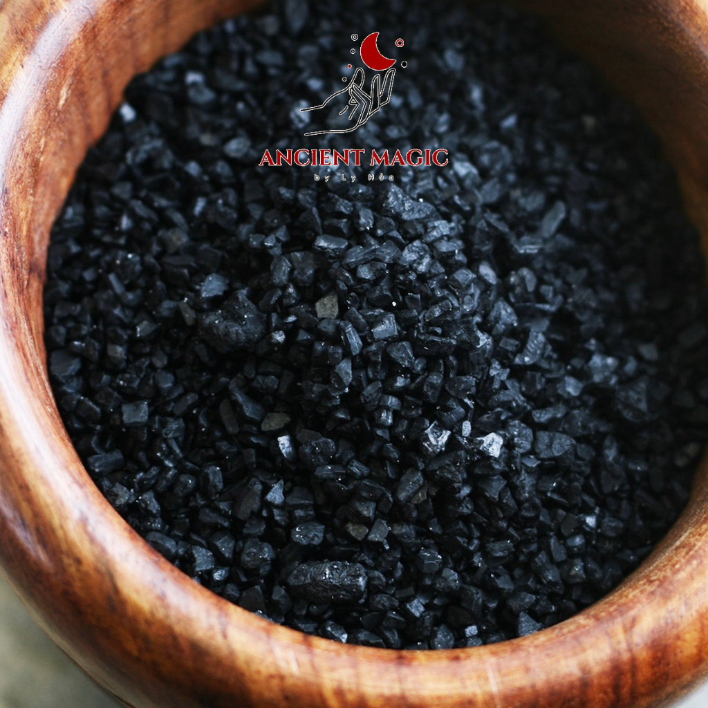 500g MUỐI ĐEN  - Dùng cho ma thuật bảo vệ, trục xuất, giải phóng & thanh lọc | Ancient Magic by Ly Hỏa