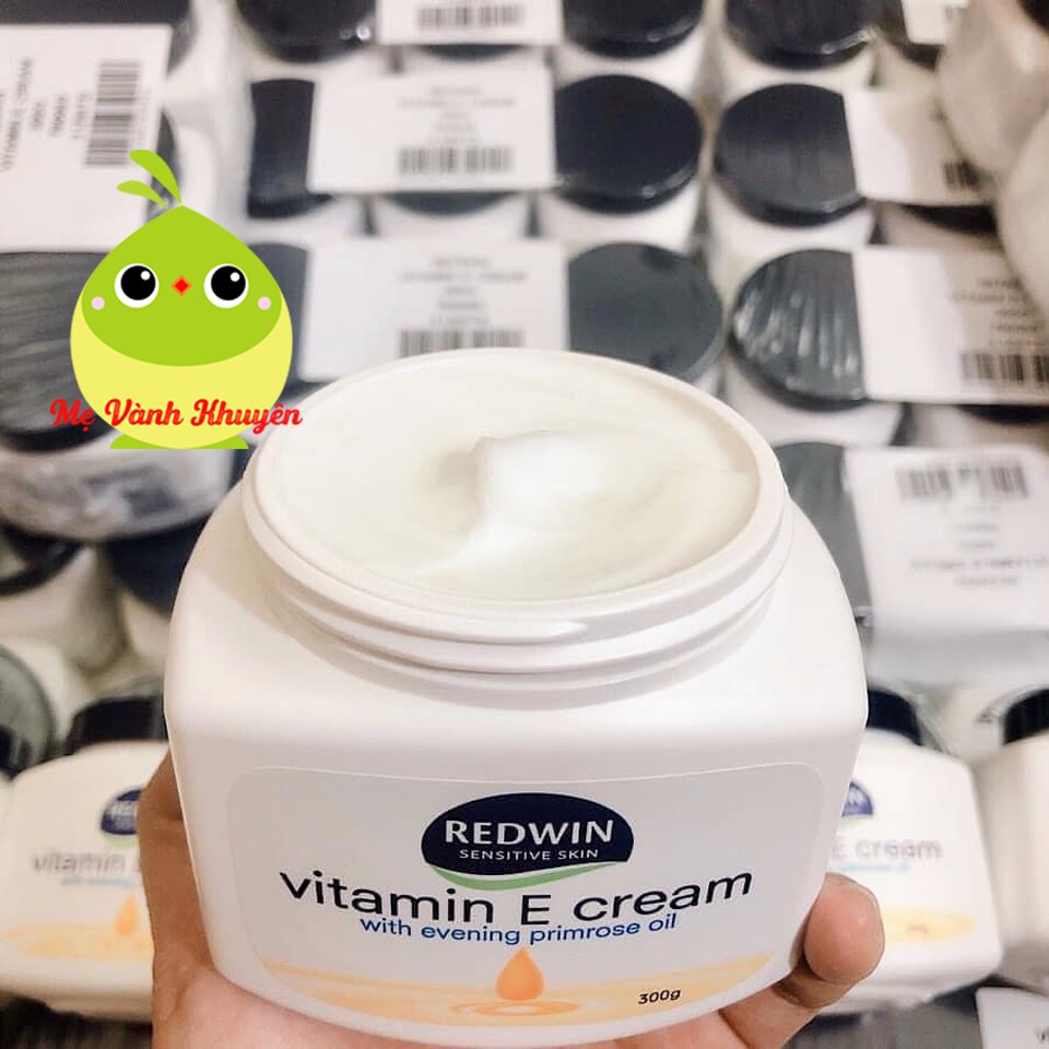 Kem dưỡng da vitamin E và tinh dầu hoa anh thảo Redwin, Úc