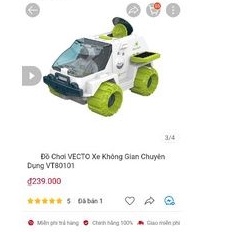 Đồ chơi Xe vũ trụ không gian chuyên dụng có 1 phi hành gia