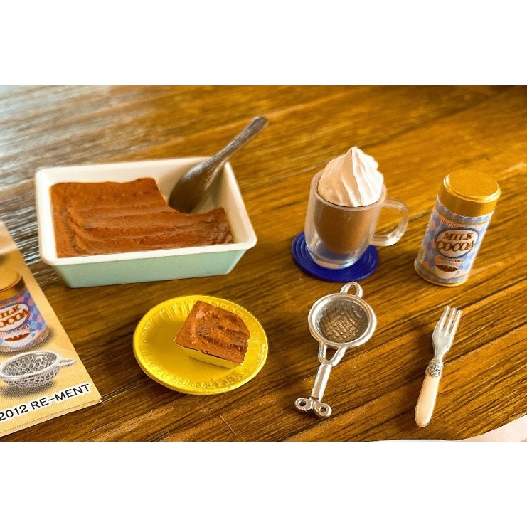 Rement set bánh cacao full Homemade Meal đồ chơi