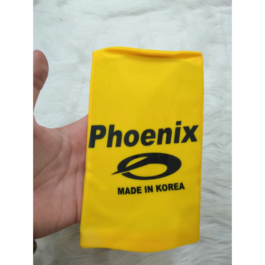 Mũ Bơi, Nón Bơi Người Lớn Trùm Tai Phoenix Nam Nữ [Free Ship] Chống Nước Thoát NướcTuyệt Đối Chất Liệu Silicon Cao Cấp