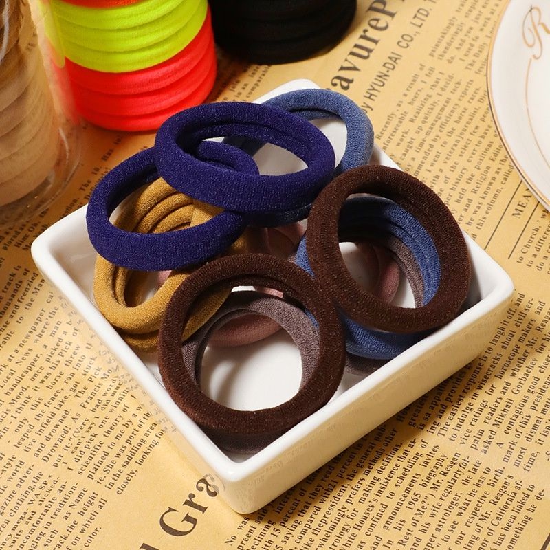 SET 20 DÂY BUỘC TÓC NHIỀU MÀU SẮC PHONG CÁCH HÀN QUỐC