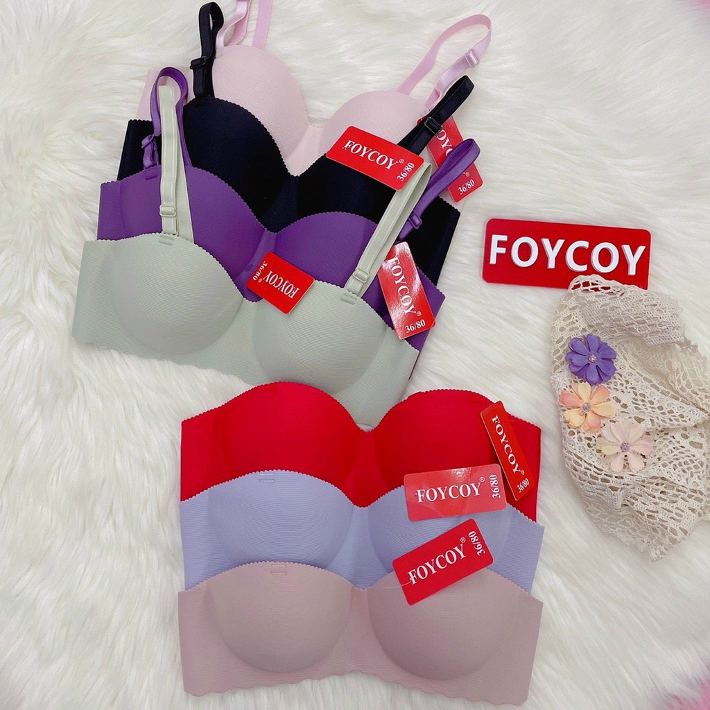 Áo Lót Nữ, Áo Lót Nâng Ngực Đệm Dày Bàn Tay Không Gọng