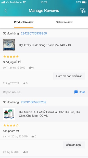 Bột Xử Lý Nước Sông Thanh Mai 140G