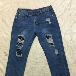 Jeans rách 2 hand