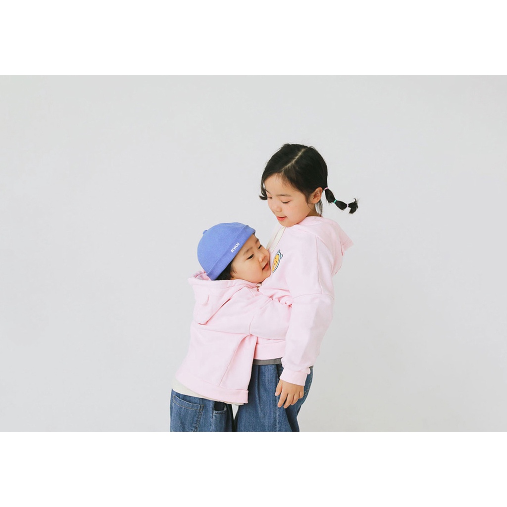 Áo Hoodie Cho Bé Gái Kakao Friends Baby Ryan Màu Hồng dễ thương siêu cute HTRP00