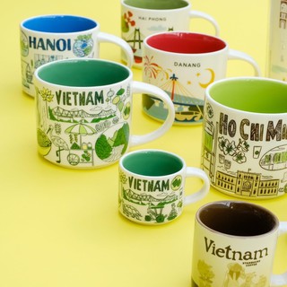 [ CÓ GIAO HỎA TỐC ] Ly sứ gốm cao cấp Starbucks Việt Nam