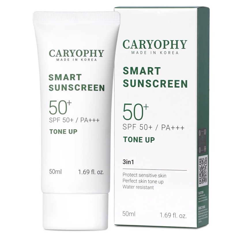 Kem chống nắng Caryophy 3in1 bảo vệ da, ngừa mụn, giảm thâm 50ml NPP Shoptido