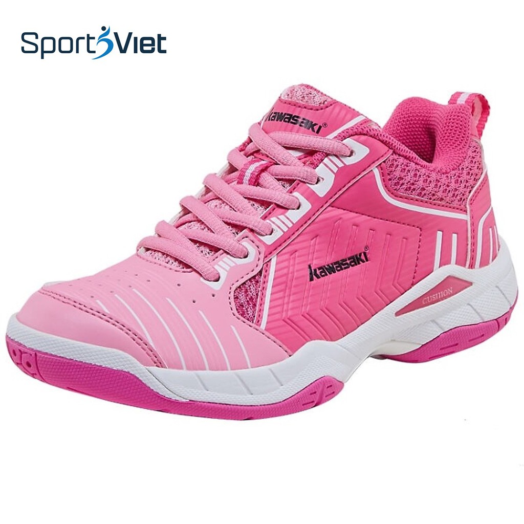 Giày cầu lông - Giày bóng chuyền nữ Kawasaki K162 mầu hồng