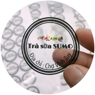 40 Tem dáng 5cm in theo yêu cầu