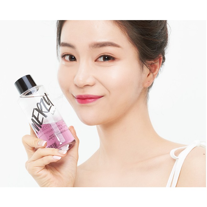 Nước tẩy  trang mắt môi Merzy Good Berry Lip Eye Remover