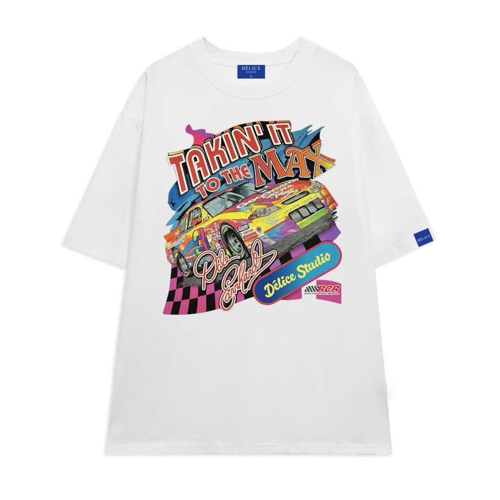 [ Full Box + Tag ] Áo thun phông Unisex cotton 100% form rộng tay ngắn TAKIN IT TO THE MAX