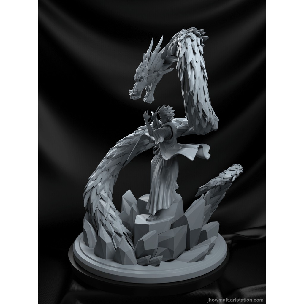 File in 3D Captain Hitsugaya - Bleach