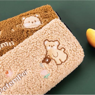💖Túi Lông [FREESHIP] Hình Gấu Siêu Cute