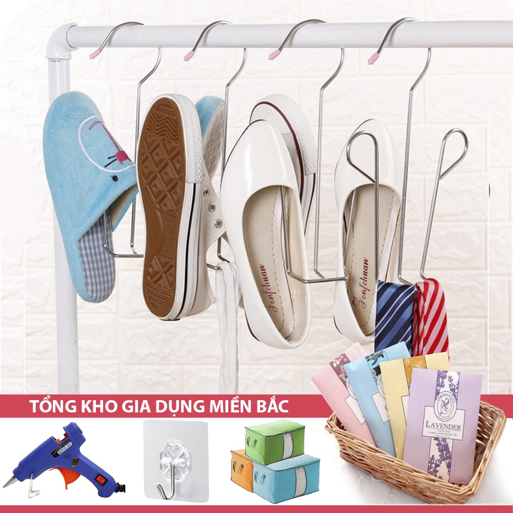 [Tổng Kho Sỉ] Móc Treo PHƠI GIÀY DÉP INOX 304 Siêu Bền Không Gỉ