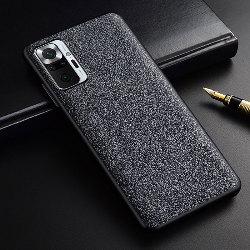 Bao Da Điện Thoại pu Màu Trơn Cho xiaomi redmi note 10 5g 10t 10 pro max 10s Ốp