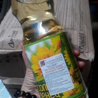 DẦU HƯỚNG DƯƠNG NGA (OGANIC. NON - GMO ) Thùng 15chai 1lít