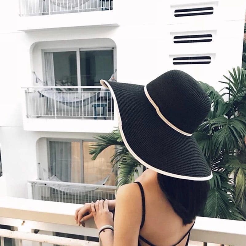 [Hàng Mới] Mũ Cói, Nón Cói Rộng Vành