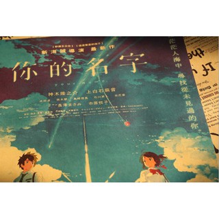 Poster anime Your Name cực đẹp
