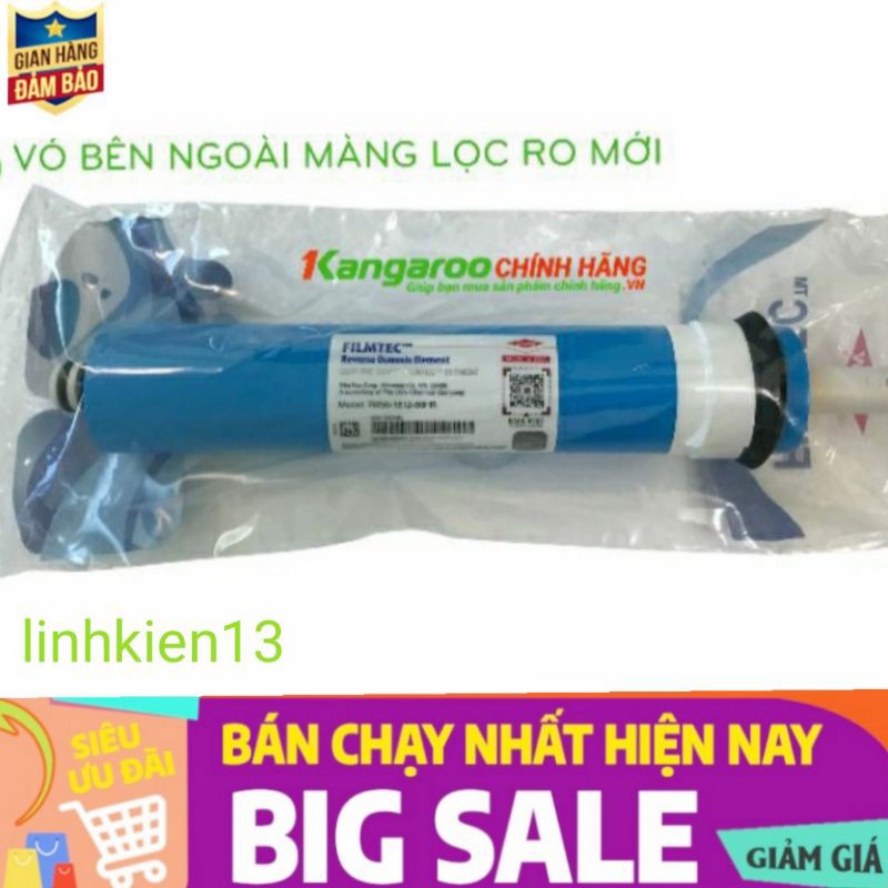 [Mã 267ELSALE hoàn 7% đơn 300K] Màng RO lõi lọc số 4 kangaroo Karofi chính hãng DOW