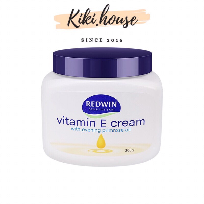 Kem dưỡng da mềm mịn REDWIN Vitamin E Cream 300g của Úc