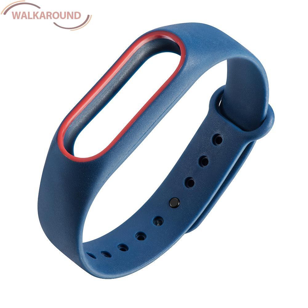 Dây Đeo Silicon 220mm Thay Thế Cho Đồng Hồ Xiaomi Miband 2