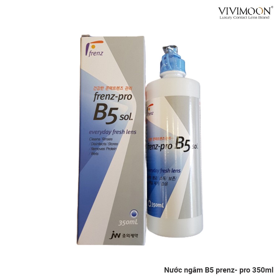Nước Ngâm Lens Chuyên Dụng 𝐅𝐫𝐞𝐧𝐳-𝐏𝐫𝐨 𝐁𝟓 VIVIMOON 150-350ml