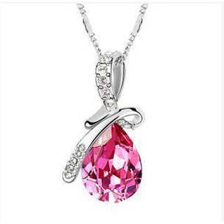Dây Chuyền Mặt Đôi Cánh Thiên Thần Đính Đá Pha Lê