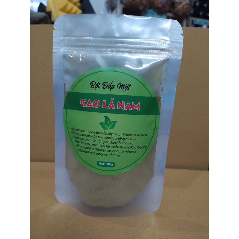 100g BỘT CAO LÁ NAM ỨC CHẾ SẮC TỐ NÁM, NGỪA NÁM TRỞ LẠI