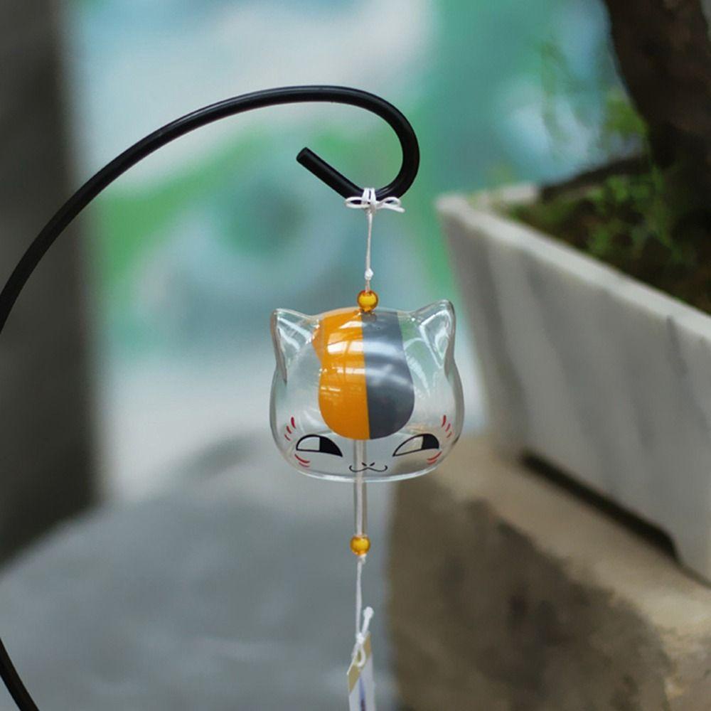 Chuông Gió Họa Tiết Mèo May Mắn Phong Cách Nhật Bản Dùng Để Trang Trí