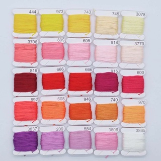 Set 50 chỉ cotton quấn bobbin