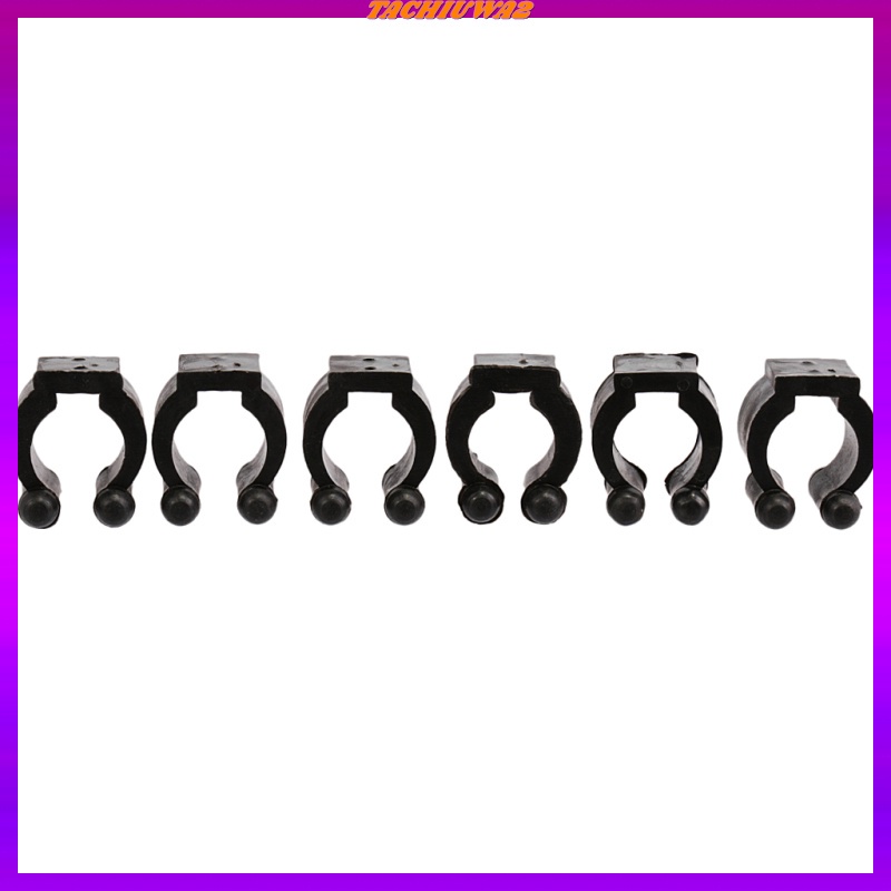 Set 6 Kẹp Giữ Cây Cơ Bida Tachiuwa2 Màu Đen Tiện Dụng