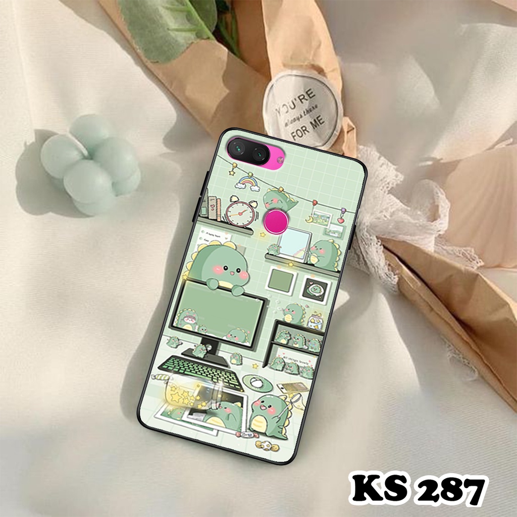 Ốp lưng Xiaomi Mi 8 - Mi 8 Lite - Mi 8 SE - Mi 9 - Mi 9 SE - Ốp in hình khủng long,dinosaur dễ thương