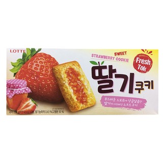 BISCUIT Lotte - Bánh Qui Mứt Dâu