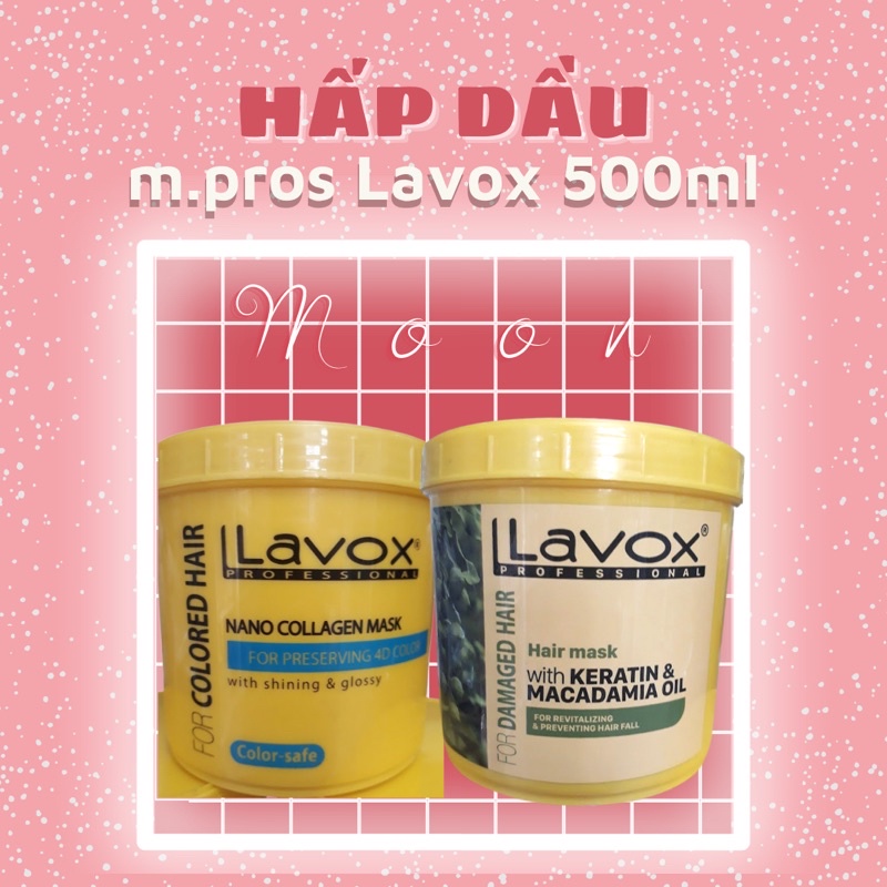 Hấp Dầu Lavox - Ủ tóc Lavox Bóng Mượt