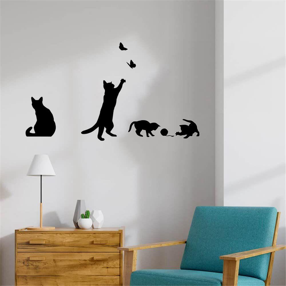 Sticker Dán Tường Trang Trí Phòng Khách / Cầu Thang DIY
