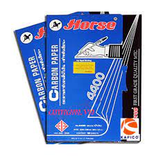 Giấy than carbon Horse chính hãng - Thái Lan(100t/hộp)3500
