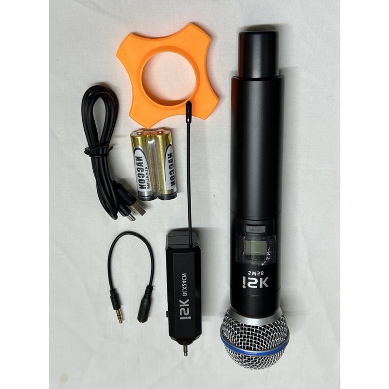 Mic Isk SM58 không dây cao cấp kết nối với soundcard mixer dễ dàng