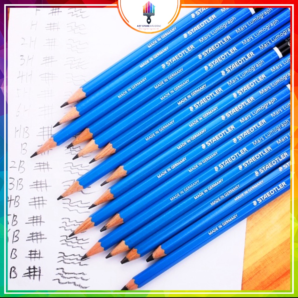 CHÌ ĐỨC STAEDTLER ( CÓ TỪ - B > HB > 12B ) 👨🏻‍🎨