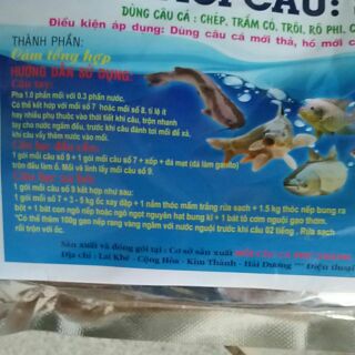 Mồi câu cá số 7 và số 9 phú thành