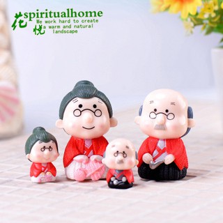 Mô hình Couple ông bá tôi dáng ngồi áo đỏ 2 size