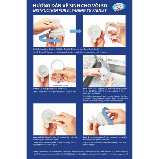 Bộ Chân Đế Và Vòi Để Nước Bình 20L Lavie - Giá Để Nước Uống - Kệ Để Nước Bình