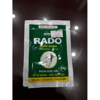 Bả diệt ruồi Rado- ruồi xanh