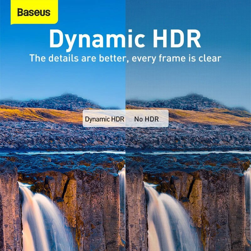 Cáp HDMI 2.1 siêu nét 8K Baseus High Definition Series