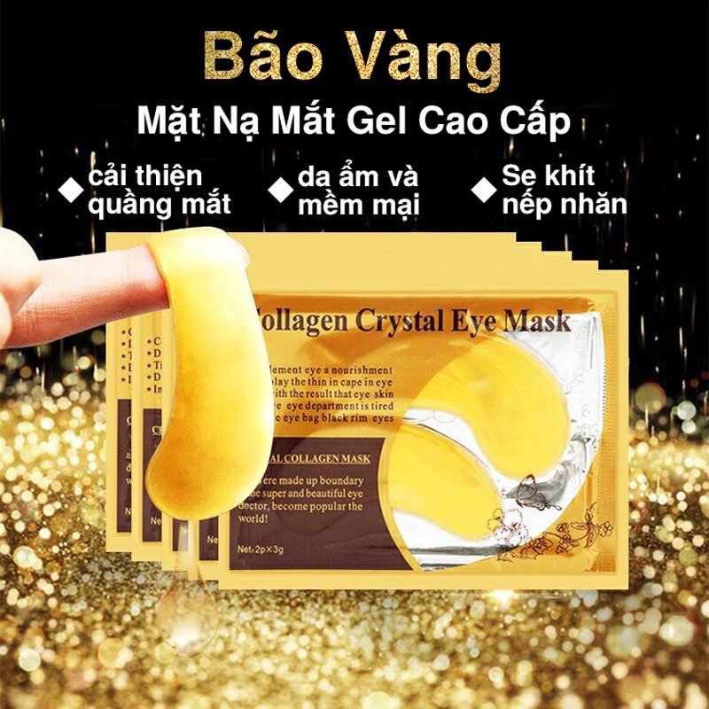 [Đề nghị đặc biệt]vàng cấp ẩm Mặt nạ mắt làm trắng da mask mắt Collagen làm mịn các nếp nhăn