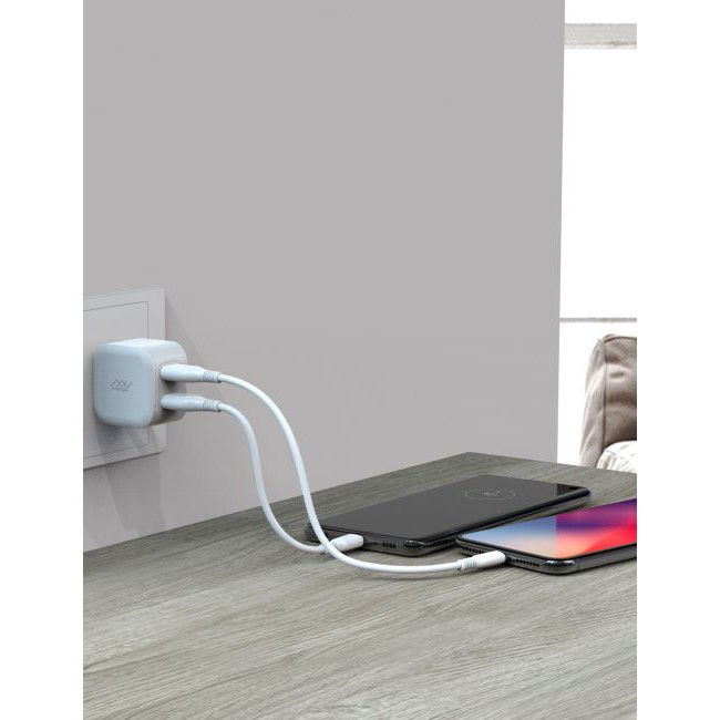 Sạc INNOSTYLE Minigo 2 USB A 12W Smart AI Charging